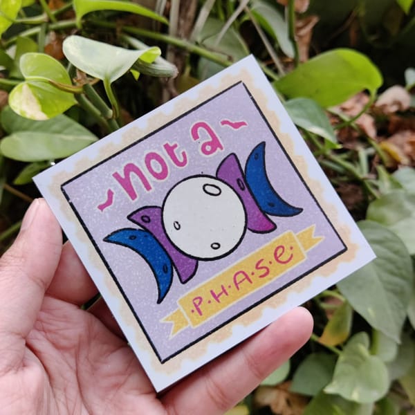 Not a phase fridge magnet